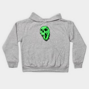 Green Melting Monster Kids Hoodie